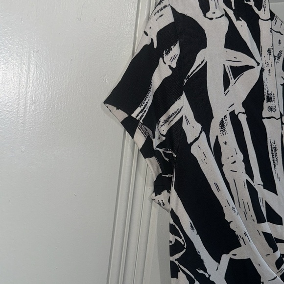 Black & White Midi Dress by Talbots - Size 4 - Picture 5 of 7